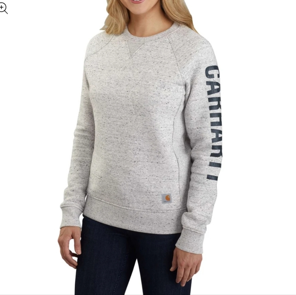 Carhartt Heather Gray Crewneck Sweater
